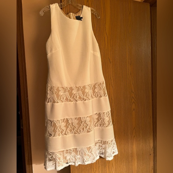 White Midi Dress - Picture 1 of 2